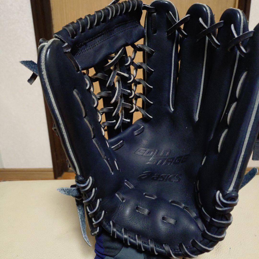 アシックス　ゴールドステージ　一般軟式用グローブ　美品