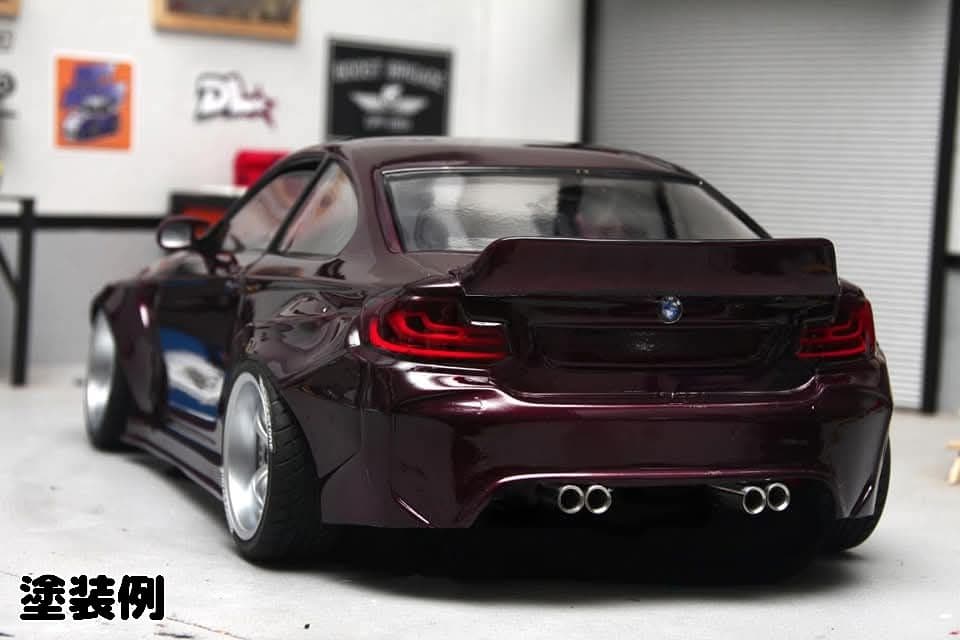 新品 無塗装 BMW M2 F22 APLASTICS ラジドリ ボディ