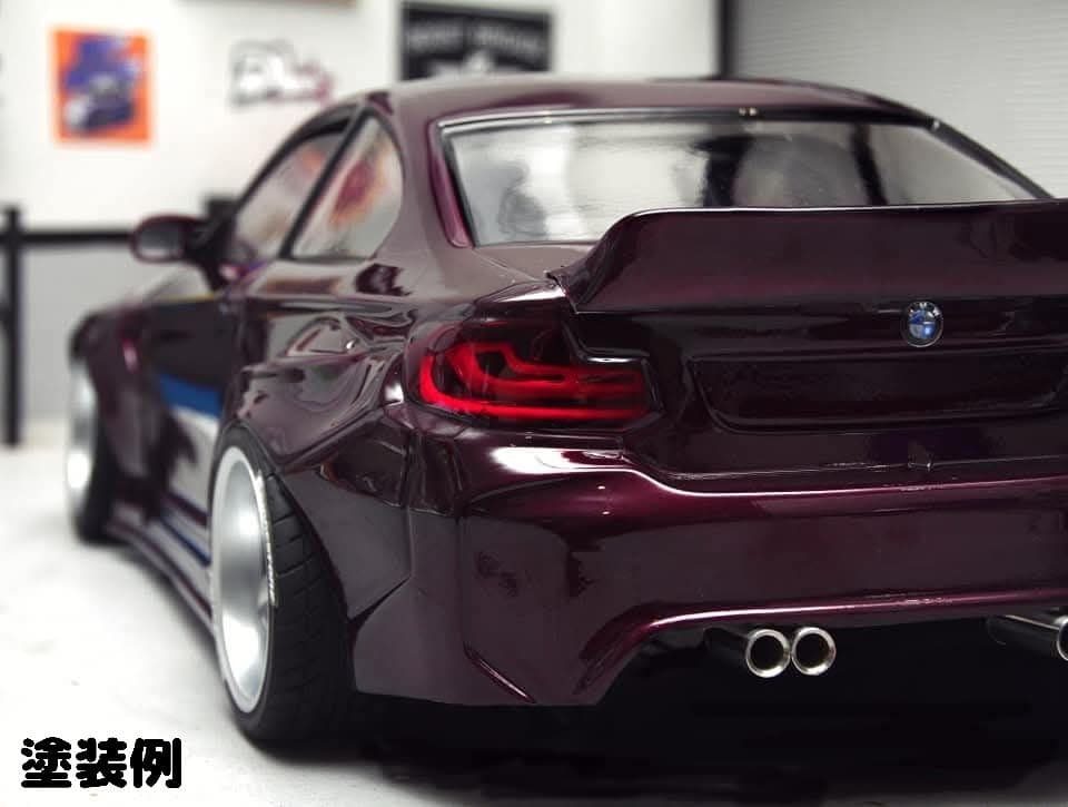 新品 無塗装 BMW M2 F22 APLASTICS ラジドリ ボディ