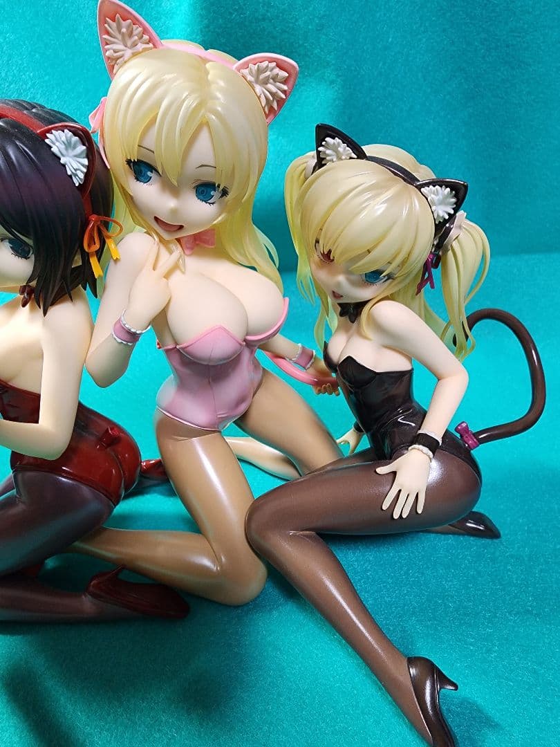 僕は友達が少ない フィギュアセット キャットコスチューム ジャンク品