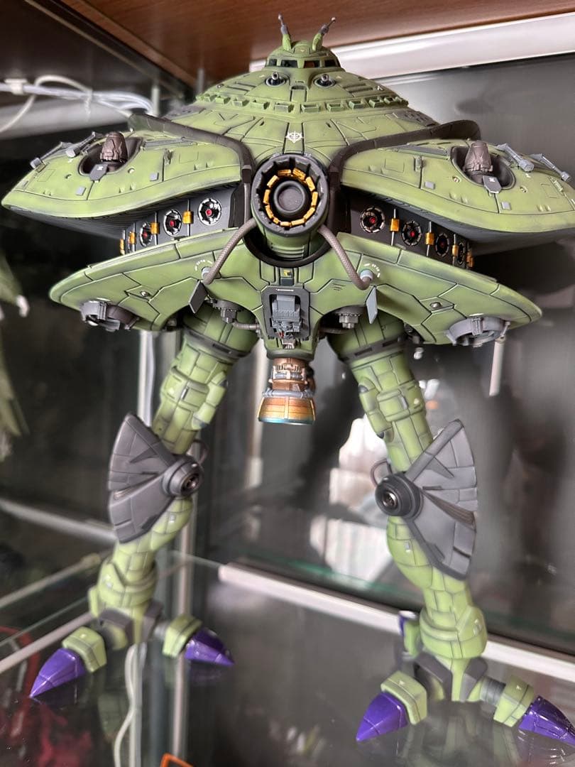 ビグザム　巨大徹底改修一点物　ガンプラ　ガンダム　コアブースター2機