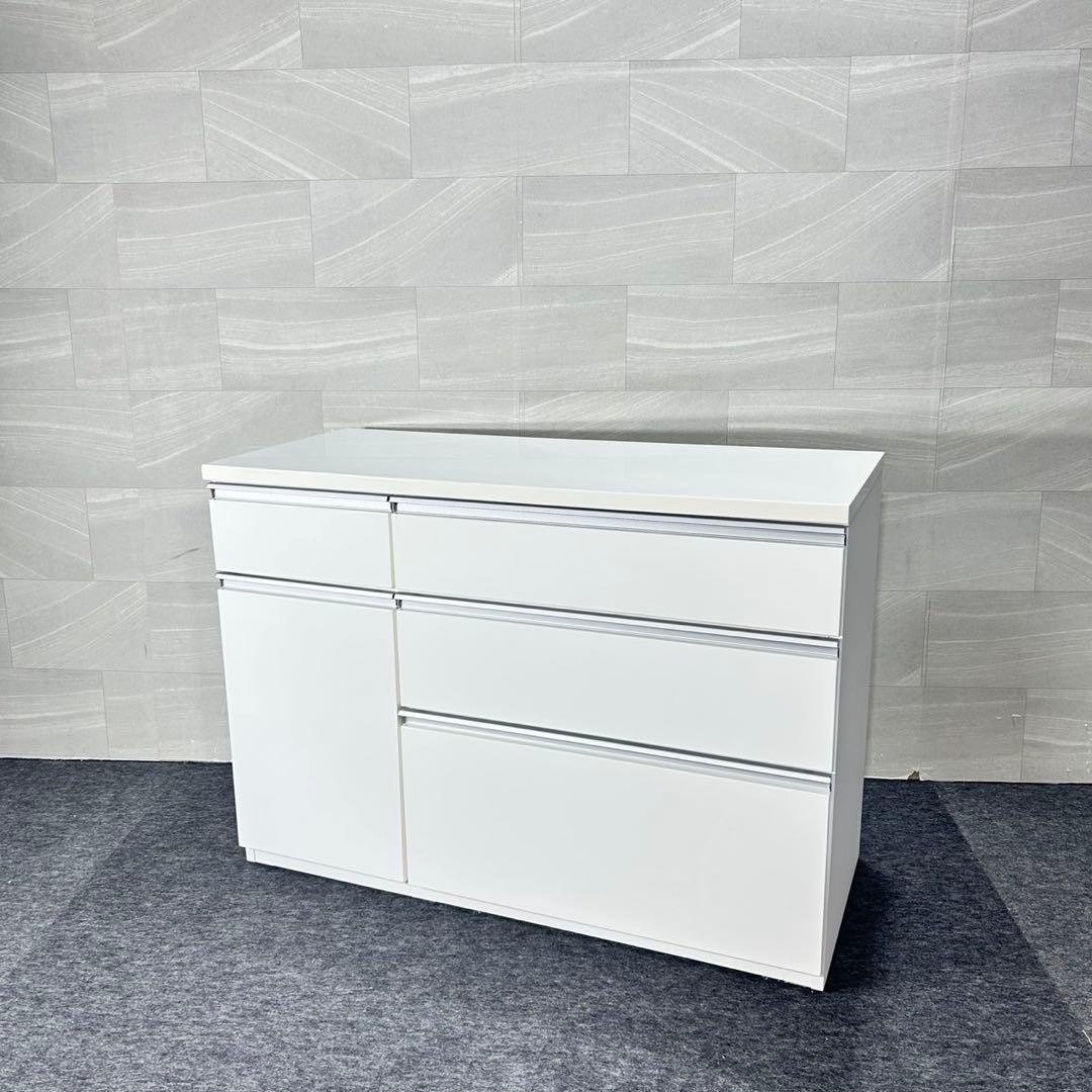 NITORI キッチンカウンター シンプル キュリー2 幅120cm d5232