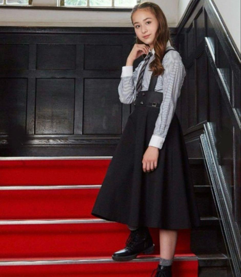 【新品タグ付き】160エルアンノアール卒服女の子