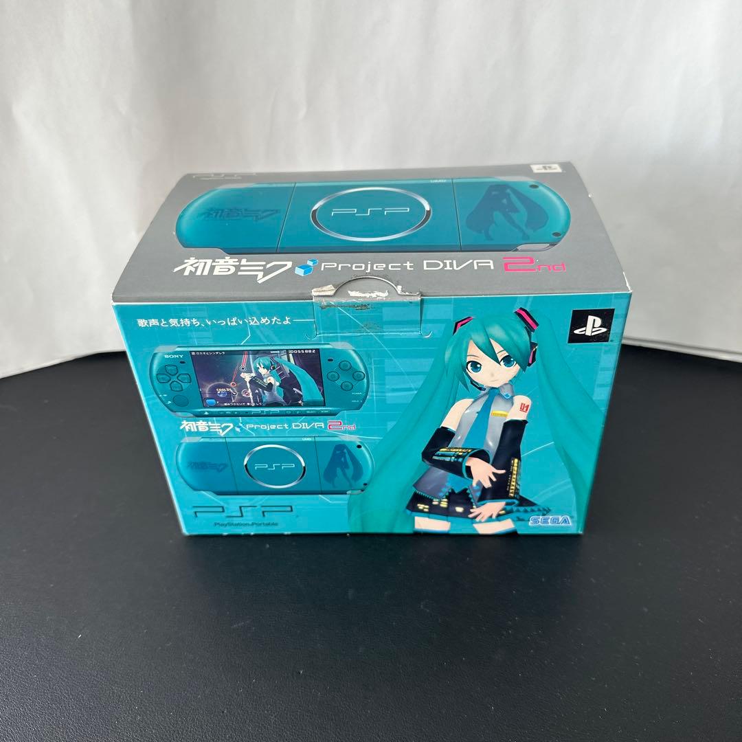 PSP 本体　初音ミク　いっぱいパック　PSP-3000XZG ジャンク品