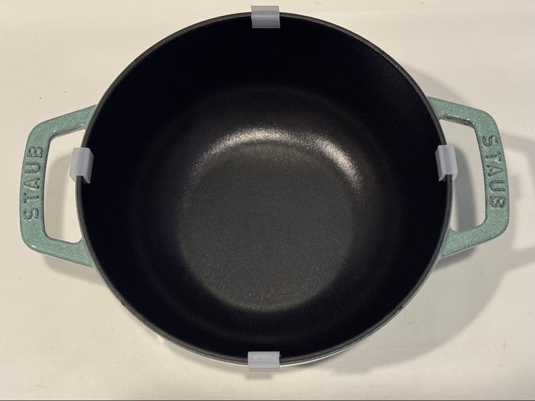 STAUB ストウブ ワナベ Wa-NABE M 18㎝ セージグリーン