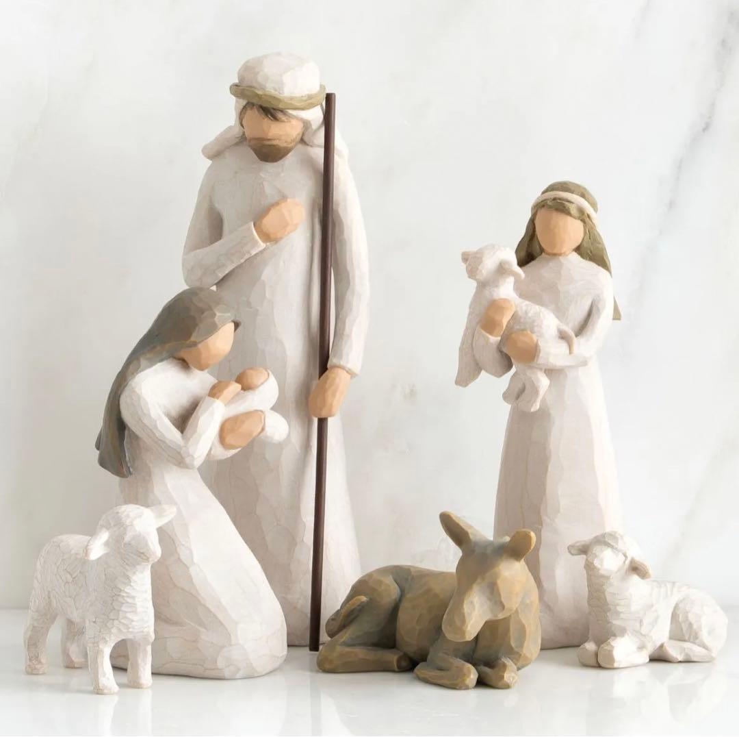 Willow Tree クリスマス置物 ナティビティ ウィローツリー　降誕