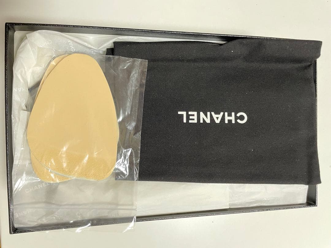 新品　CHANEL デニム バレリーナ