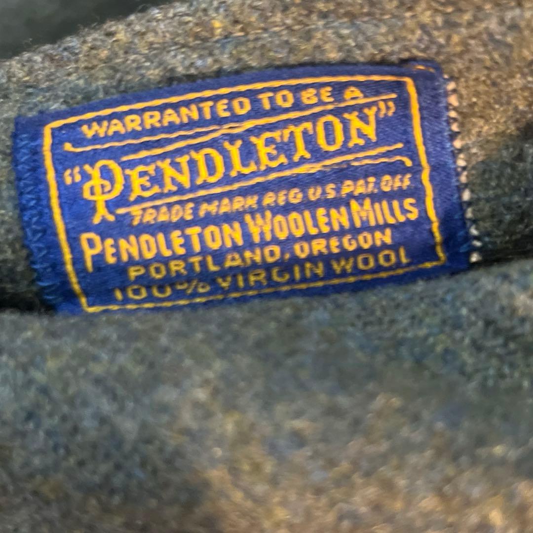 h*e様 PENDLETON コート リバーシブル 30s~40s ウール