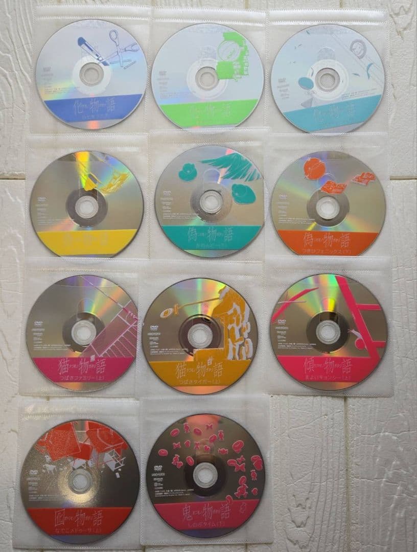 物語シリーズ　DVD　全42巻セット　レンタル