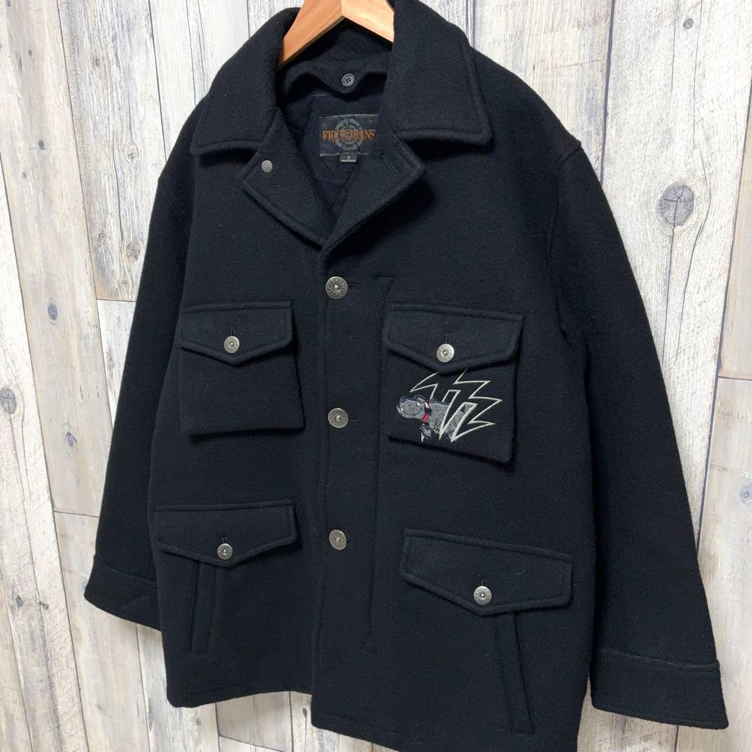 90s FICCE JEANS フィッチェ ウールジャケット ヨシユキコニシ L