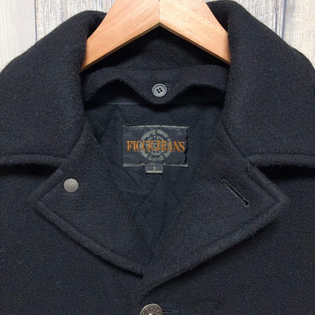 90s FICCE JEANS フィッチェ ウールジャケット ヨシユキコニシ L