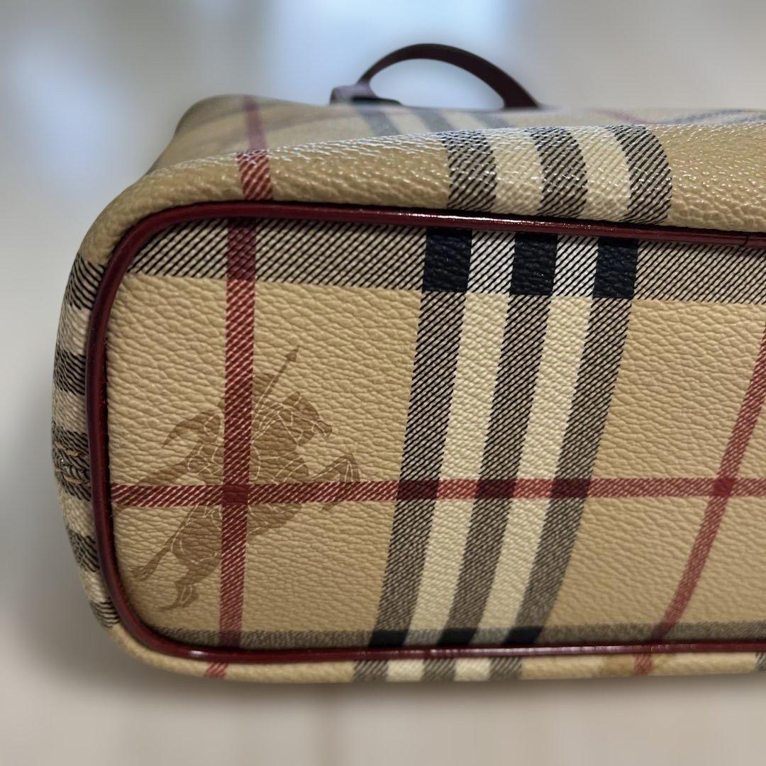 Burberry バッグ　革