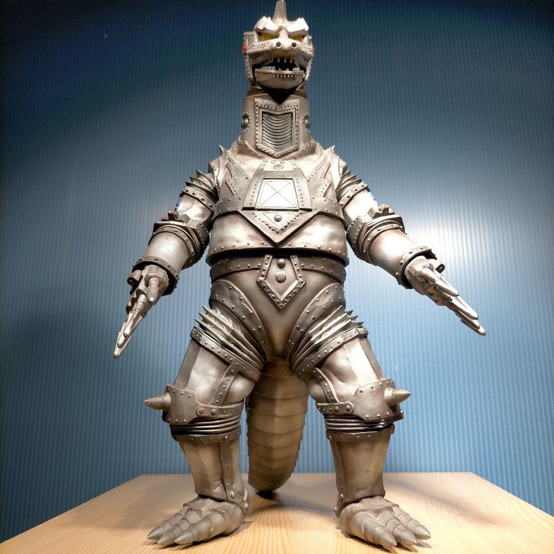 ビリケン商会　メカゴジラ２ 彩色済み可動式ソフビフィギュア 約30cm