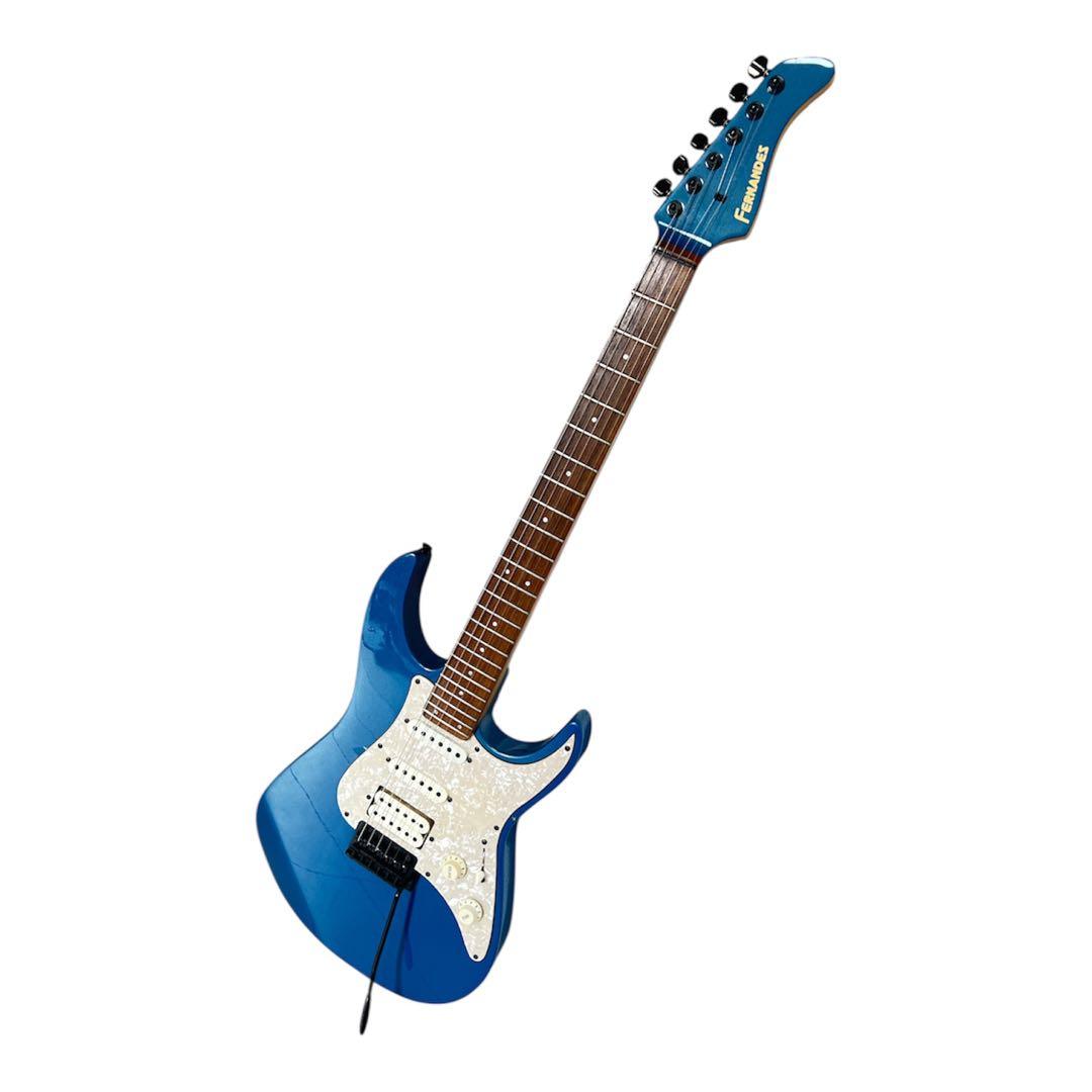 【らる～く】FERNANDES エレキギター SFR-512 水色 アーム