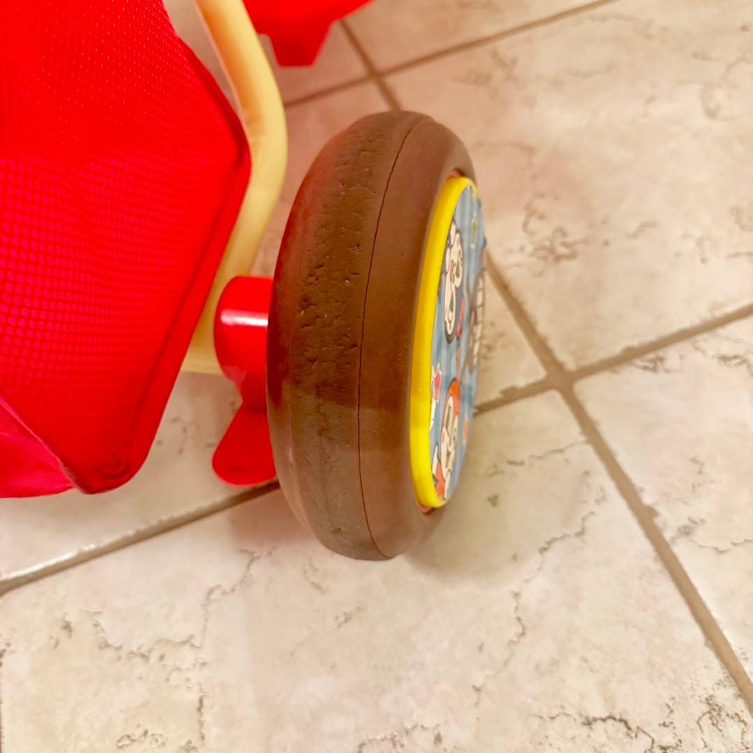 【✨極美品✨】アンパンマンデラックス　三輪車 おもちゃ完動品