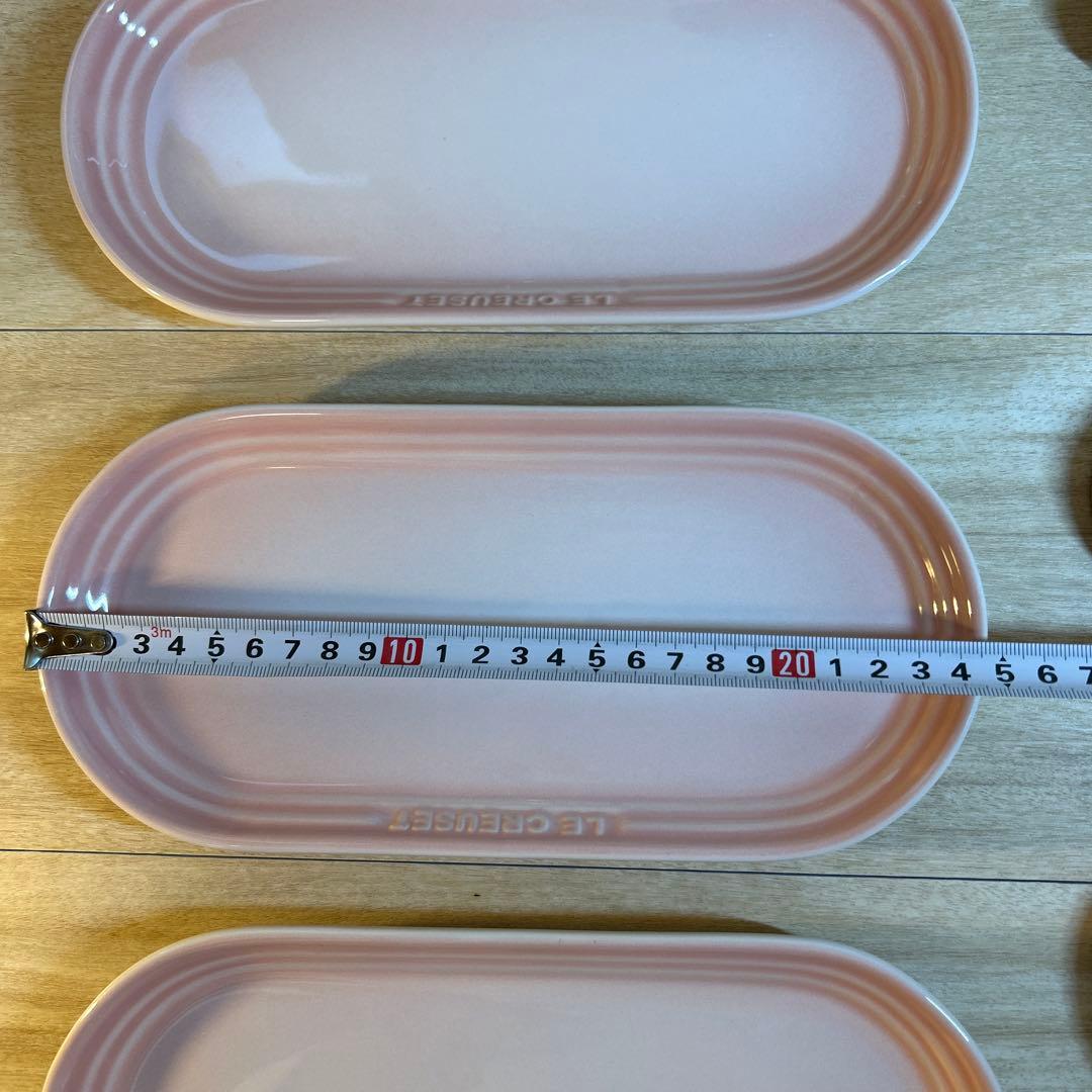 ルクルーゼ　食器セット　オブロングプレート　フラワーディッシュ　マグ　ボウル