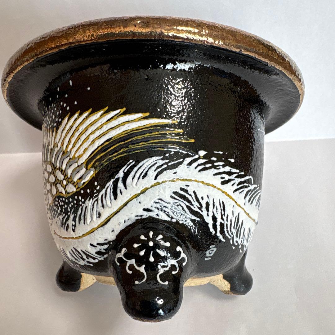 錦鉢　富貴蘭鉢　未使用品　（鳳凰柄）
