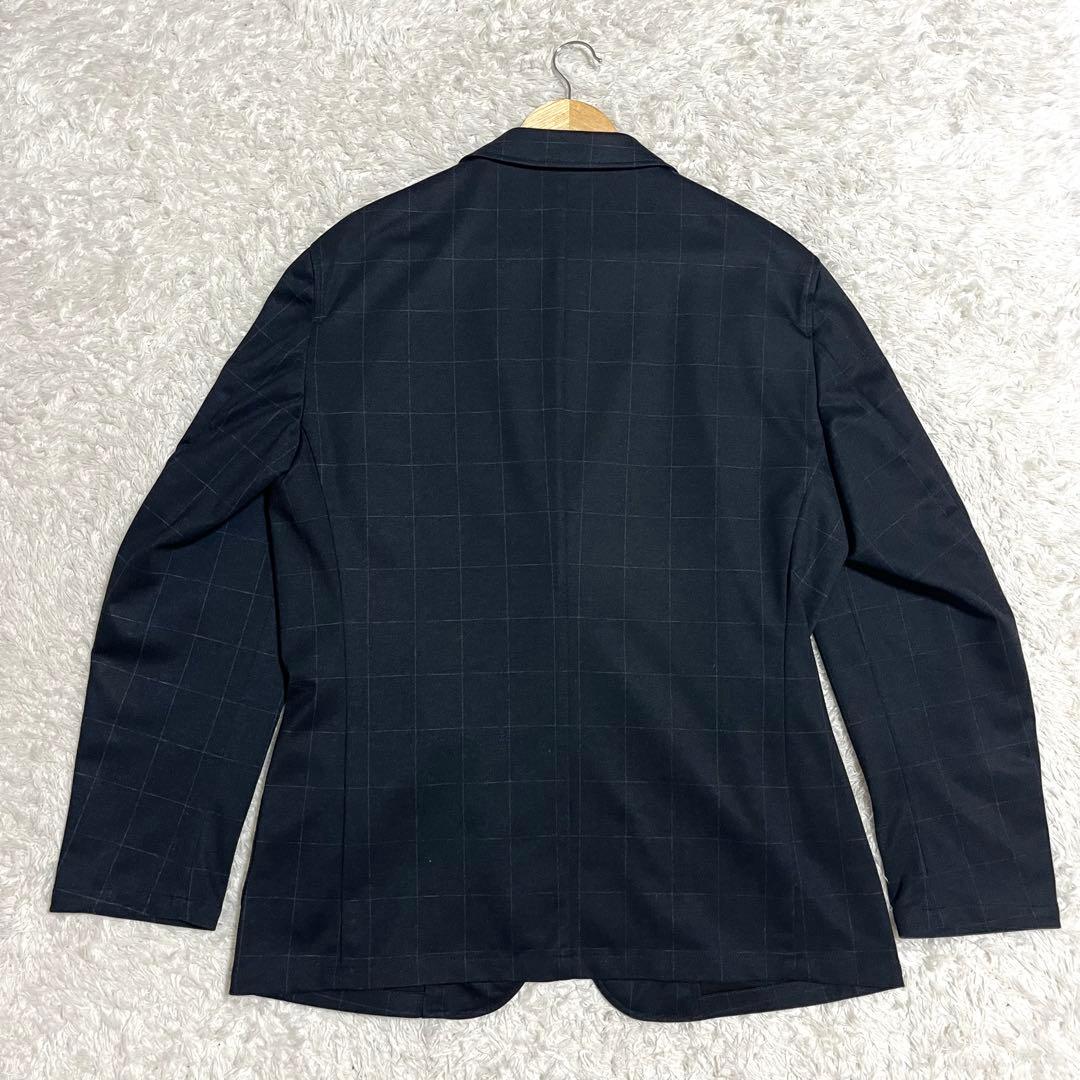 ✨美品✨パジャマスーツ AOKI 洗える セットアップスーツ チェック XL