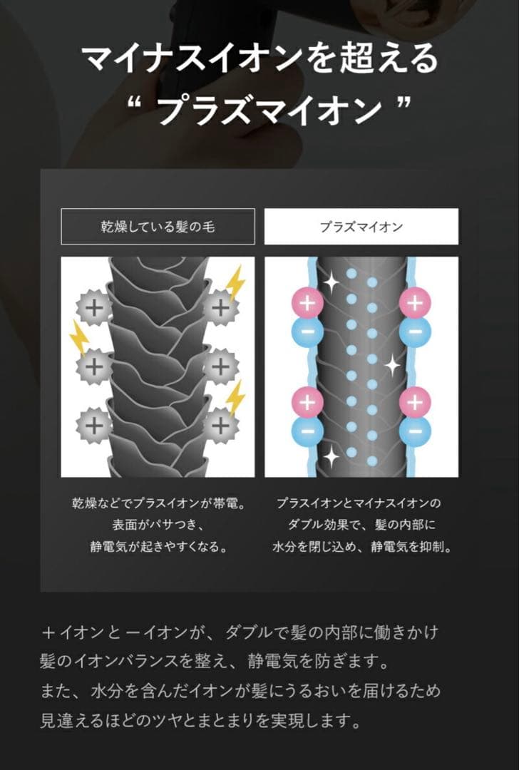 【新品/未使用】ドライヤー Lupilina(R) リニューアル版 グレージュ