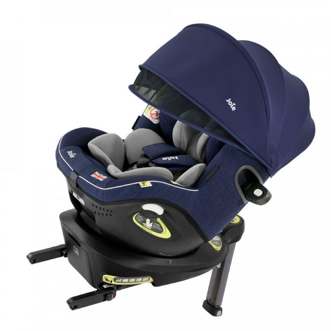 お値下げ✨チャイルドシートJoie 新生児クッションキャノピー付　ISOFIX