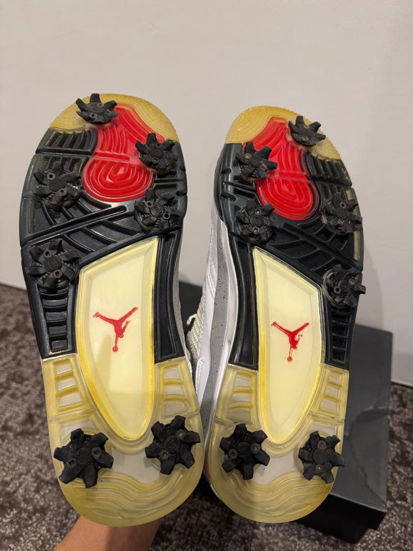 AIR JORDAN 4 GOLF ホワイトセメント 26,5 美品