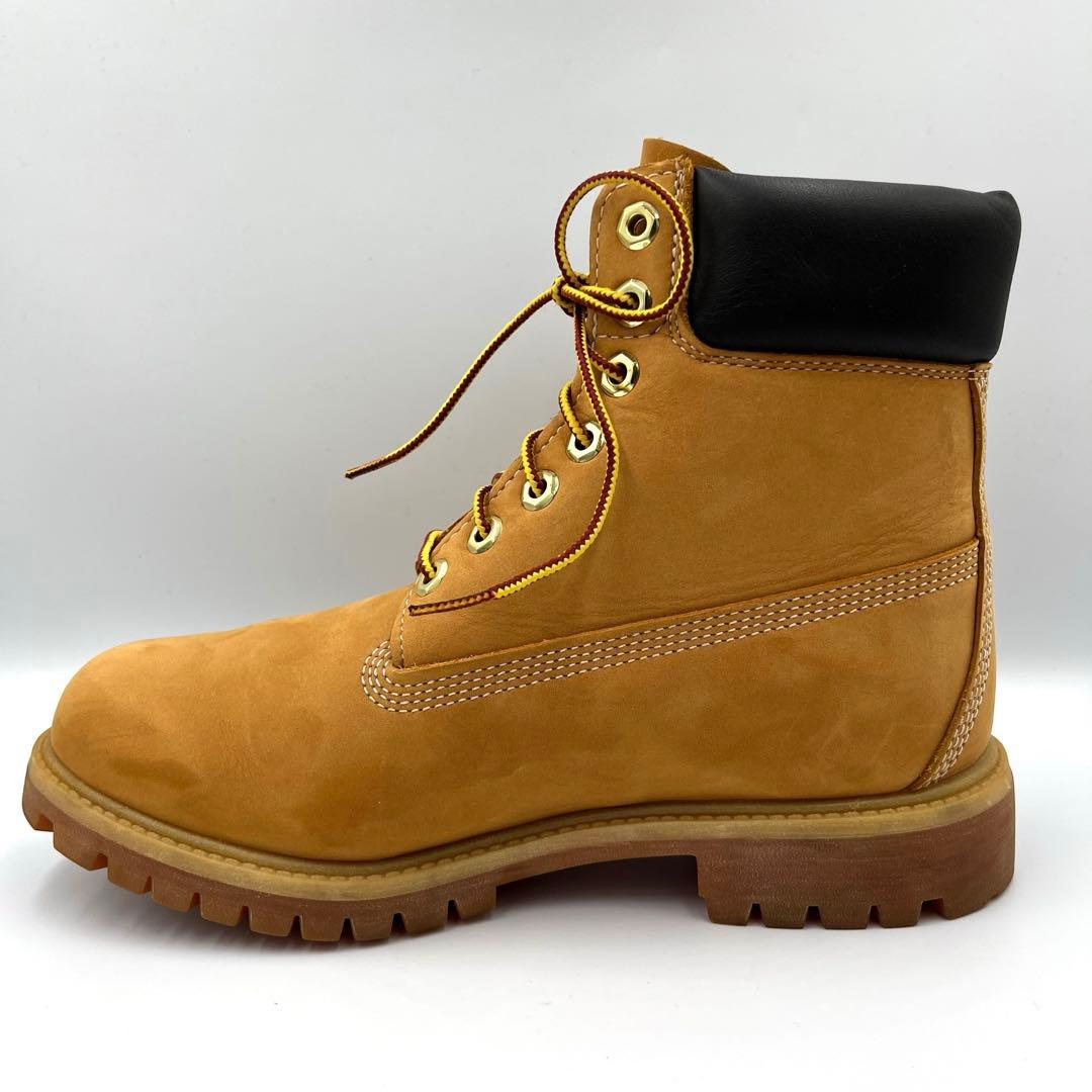 美品25.5(10061Timberlandウォータープルーフプレミアム6インチ