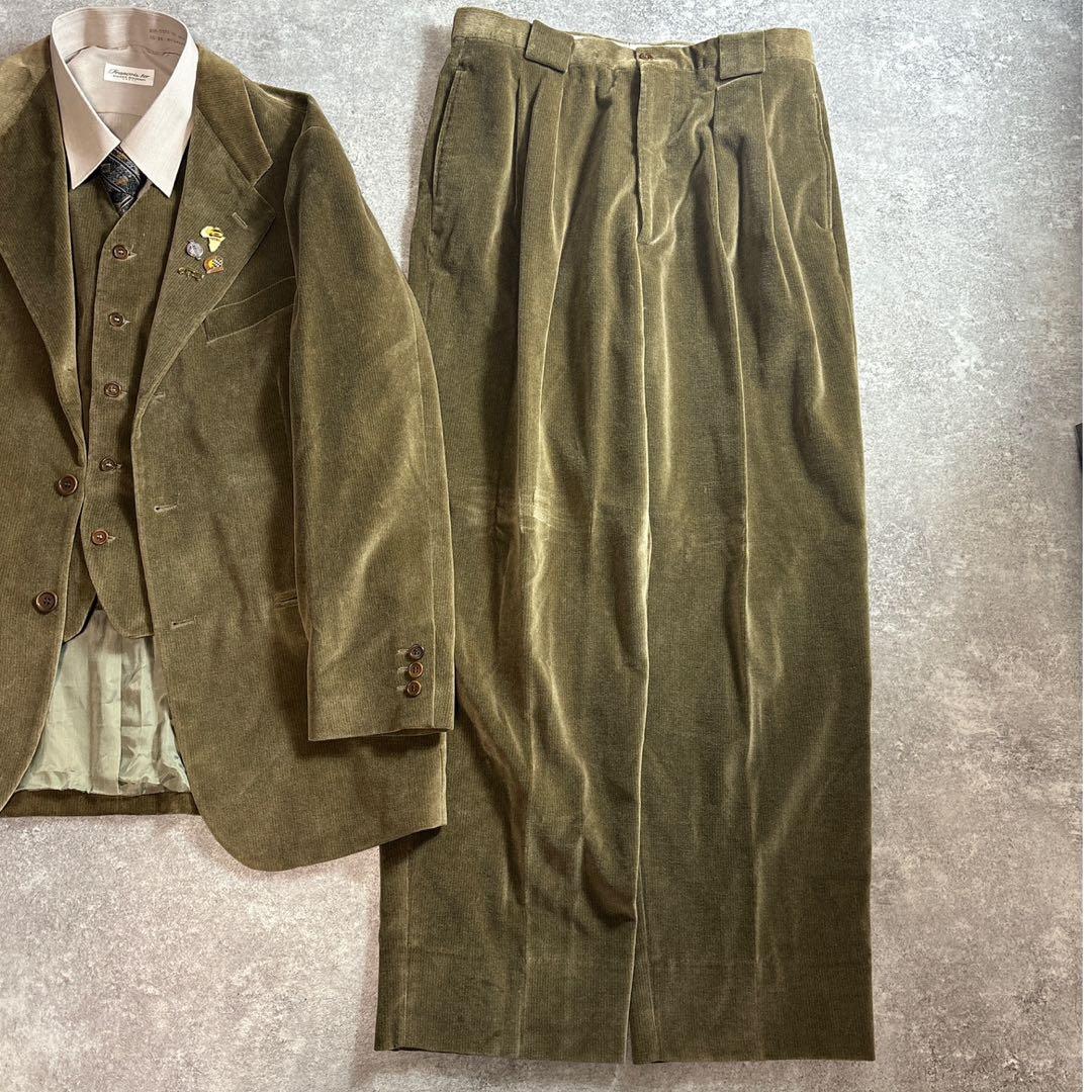 90s vintage レトロセットアップ スーツ ピンズ No.93