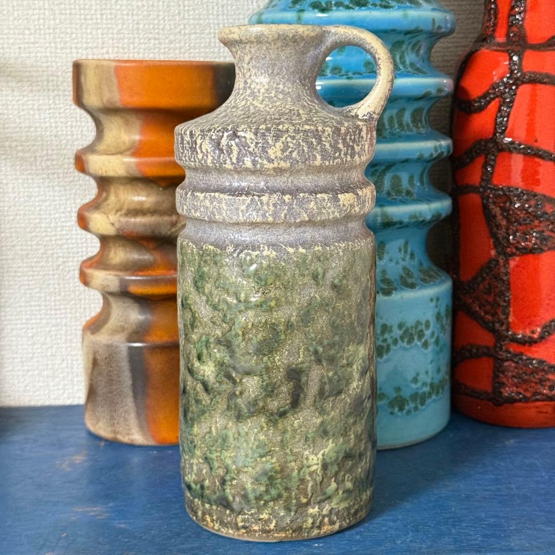haldensleben 21cm 花瓶 ミッドセンチュリー fat lava