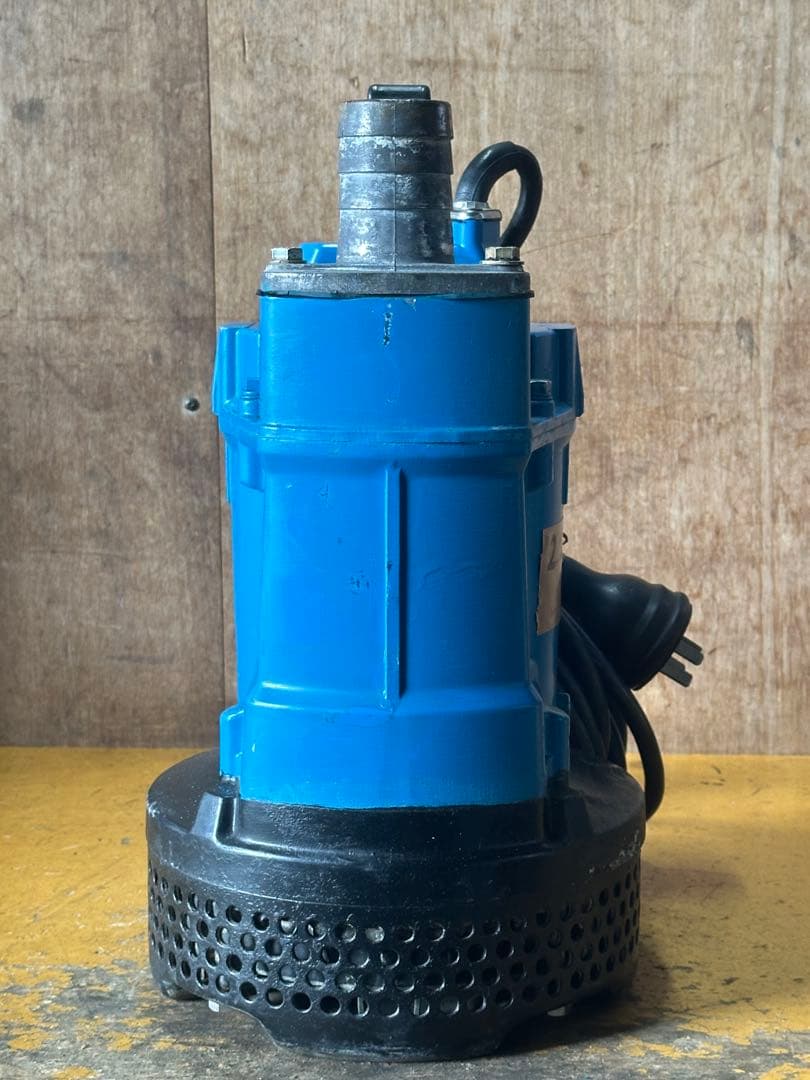 7. 鶴見ポンプ KTVE22.2 三相 200V 50HZ 口径50mm