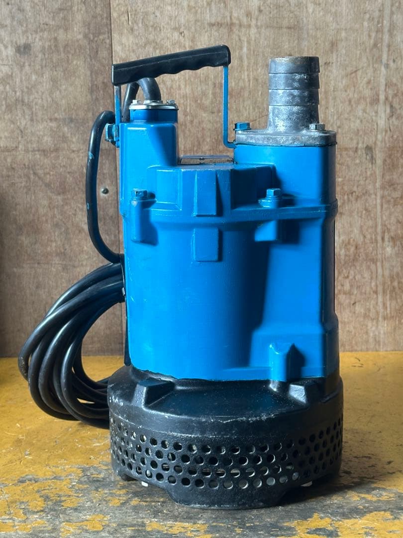 7. 鶴見ポンプ KTVE22.2 三相 200V 50HZ 口径50mm