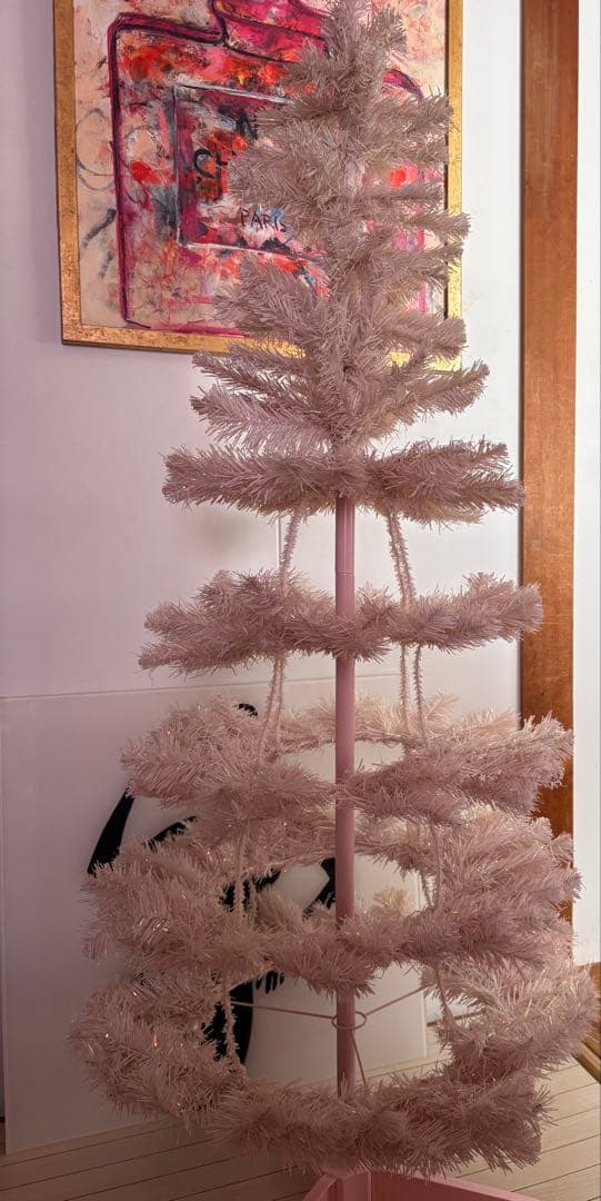 Francfranc クリスマスツリー ピンク 150cm