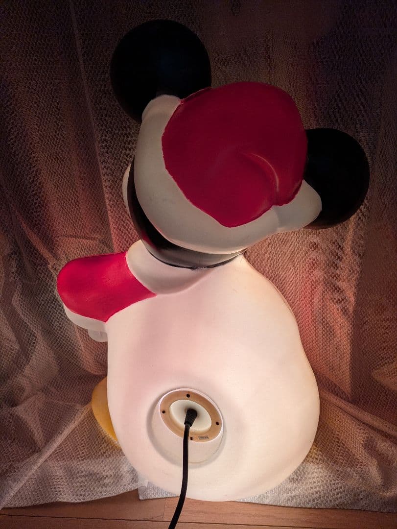 貴重 バンダイ ディズニー ミッキーマウス サンタ イルミネーション