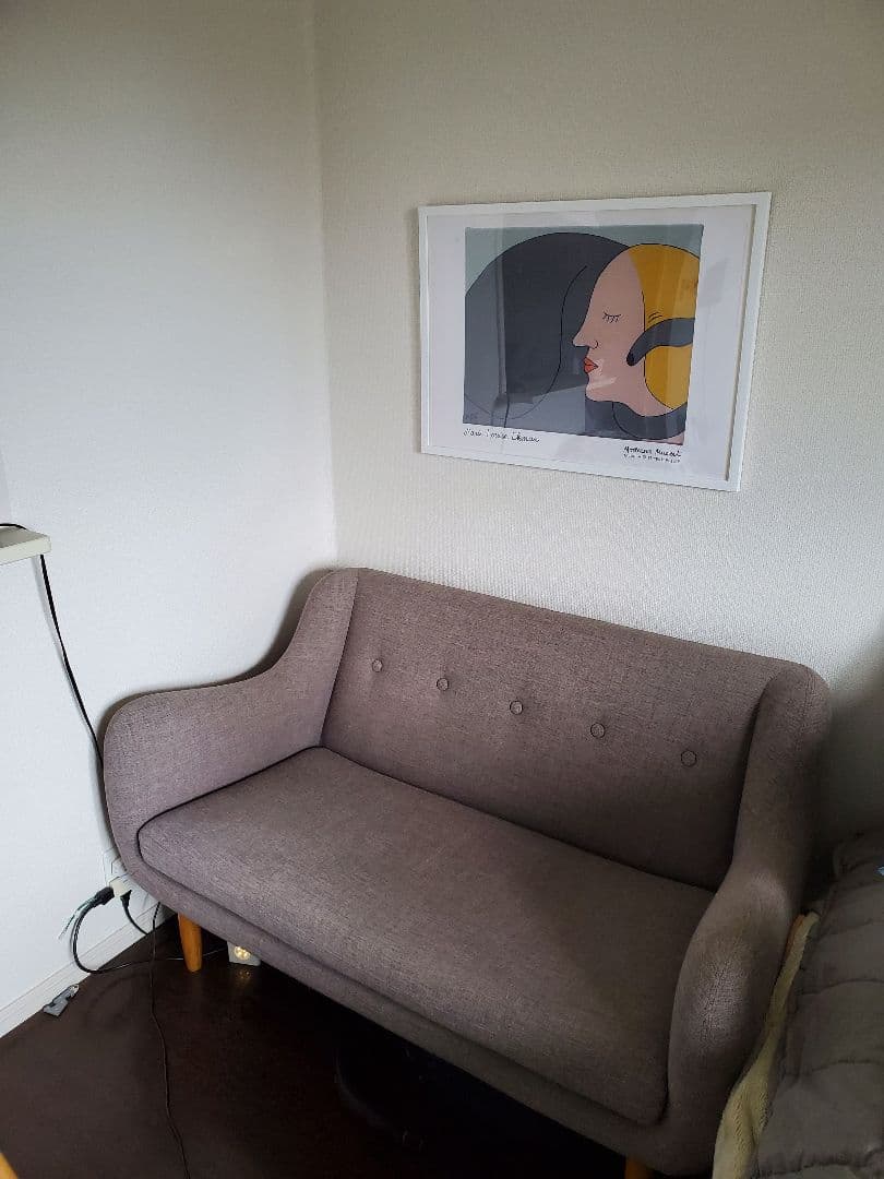 早いもの勝ち★Unico LYS（リュス）ソファ ２シーター　オットマン付