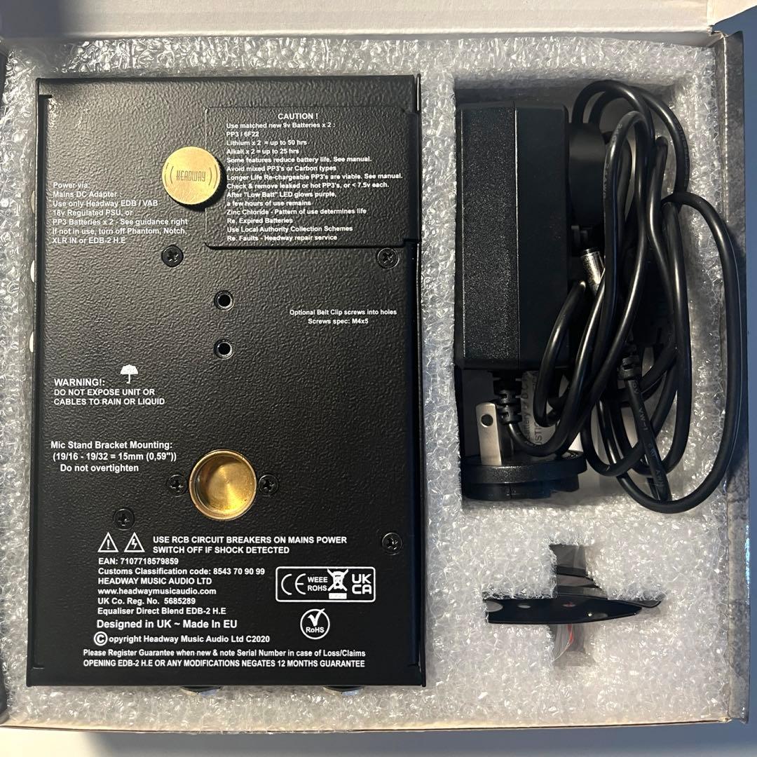 Headway EDB-2 H.E アコースティックプリアンプ EDB-2 HE