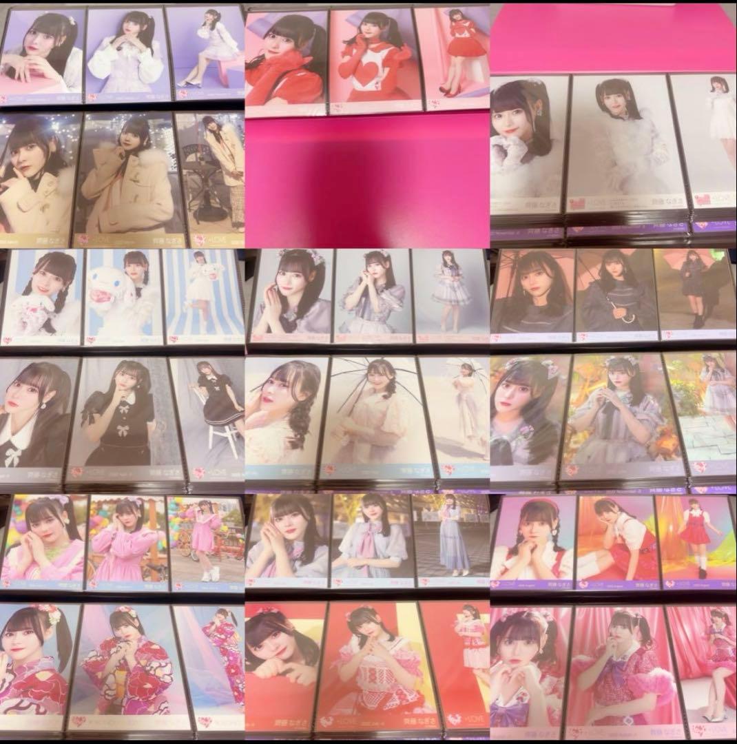 【値下げ】齊藤なぎさ 公式写真 ミニフォト コンプ 生写真　まとめ売り