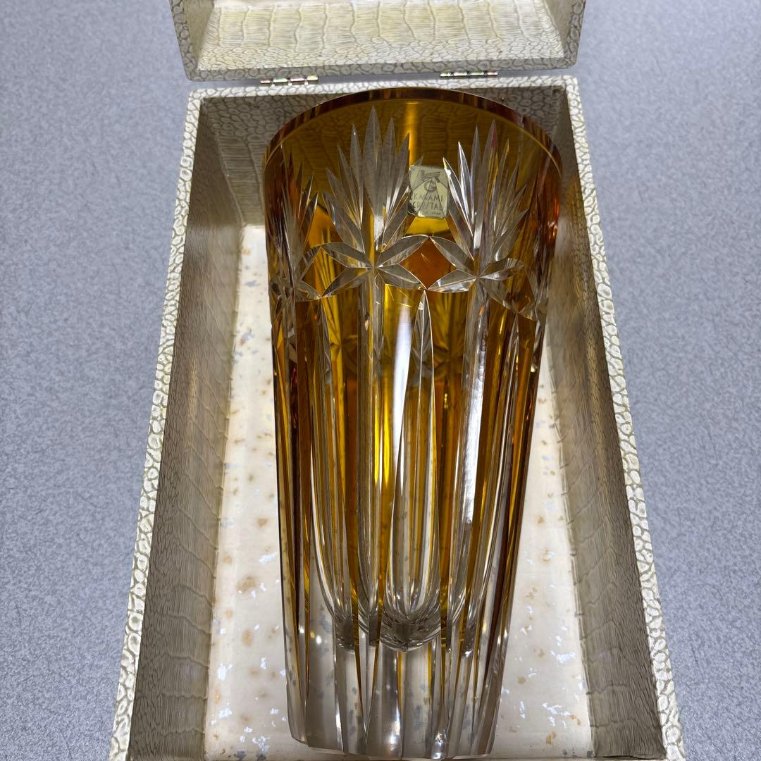 KAGAMI CRYSTAL GLASS 花瓶