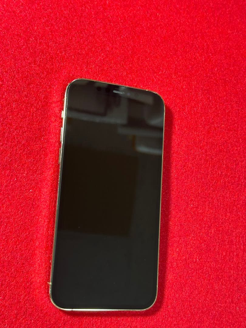 【1568】iPhone 12PRO ゴルド 256GB simフリー
