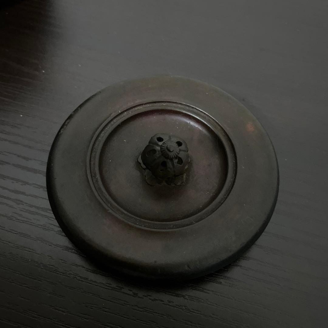 龍文堂造 葛谷高彫富士形 羽付鉄瓶 小振 煎茶道具