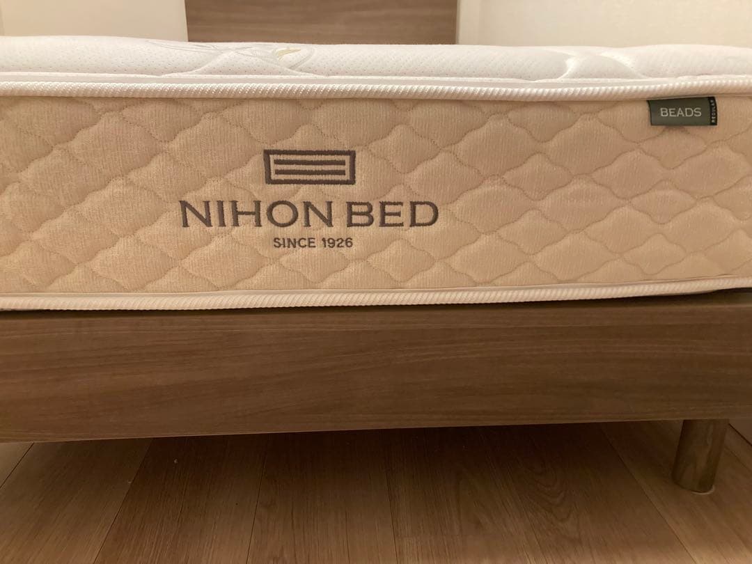 みい【美品】NIHON BED BEADS シングルマットレス