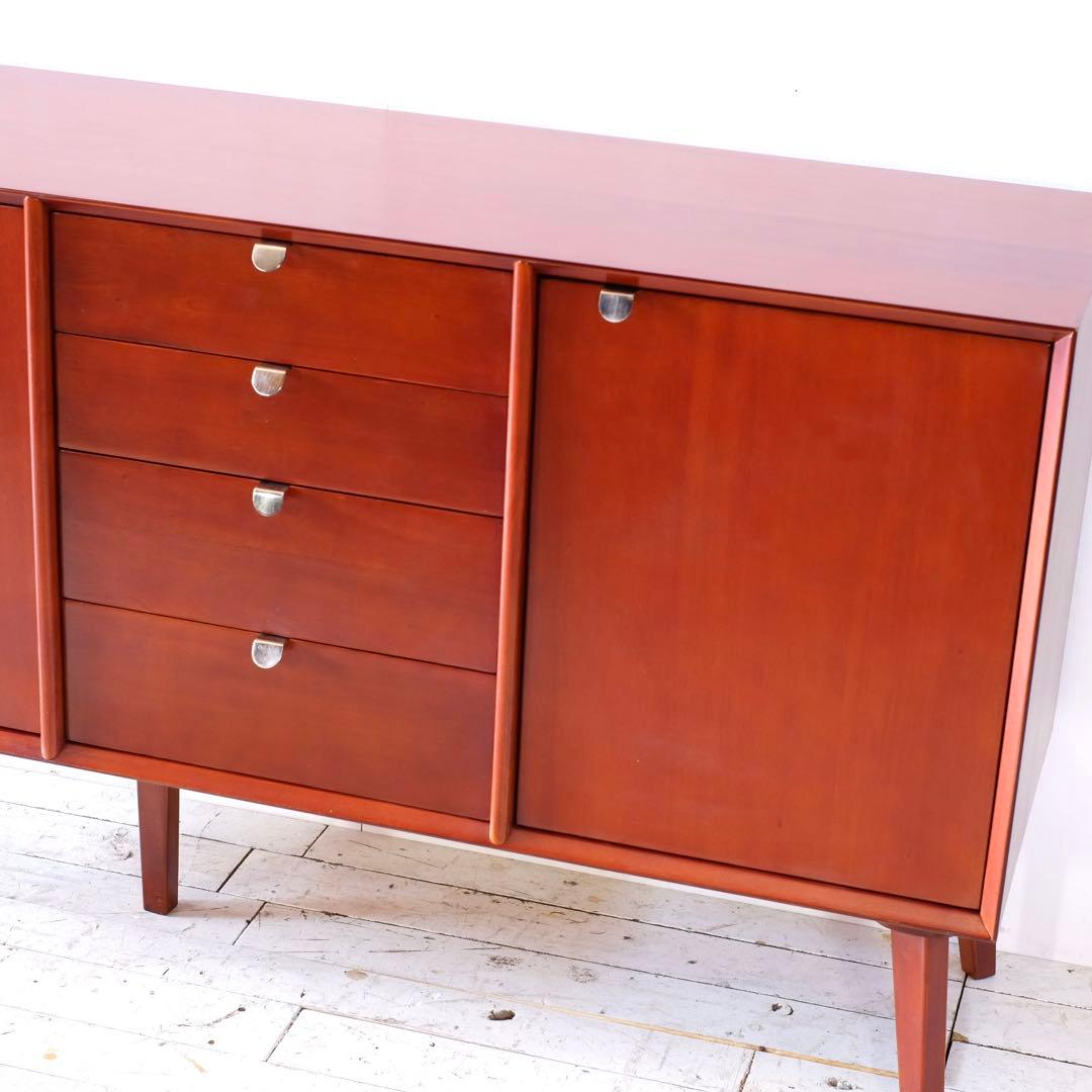 C 新品 160cm リビングボード キャビネット 北欧 ホテル仕様 収納