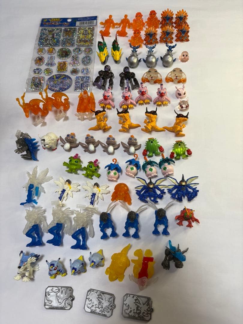 希少　まとめ売り　デジモンアドベンチャー　チョコエッグフィギュア+おまけシール