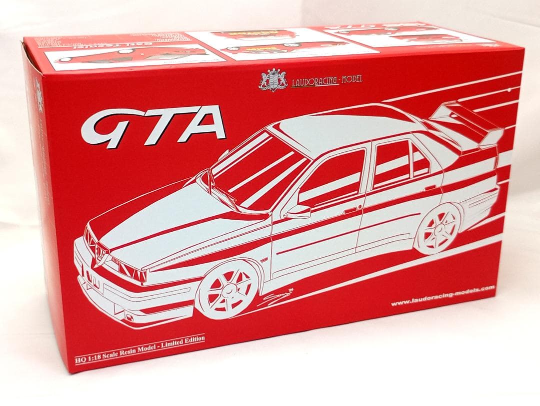 1/18 アルファロメオ 155 GTA 1993 オフィシャル レッド