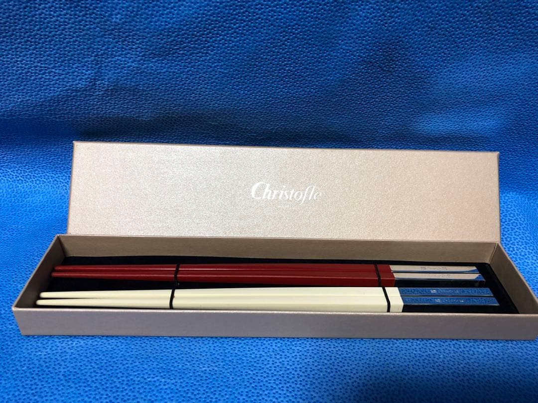 クリストフル　Christofle 高級箸 2膳セット