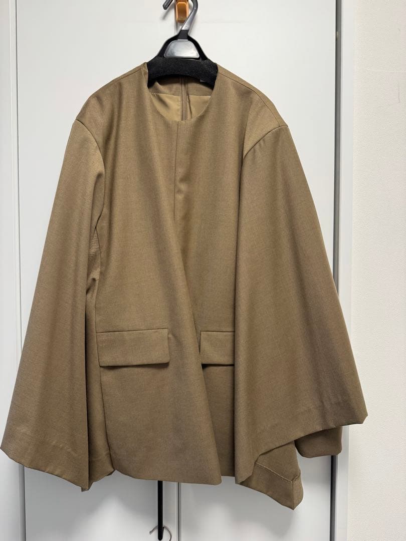 ジャケット・アウター CLANE JACKET DETAIL CAPE TOPS