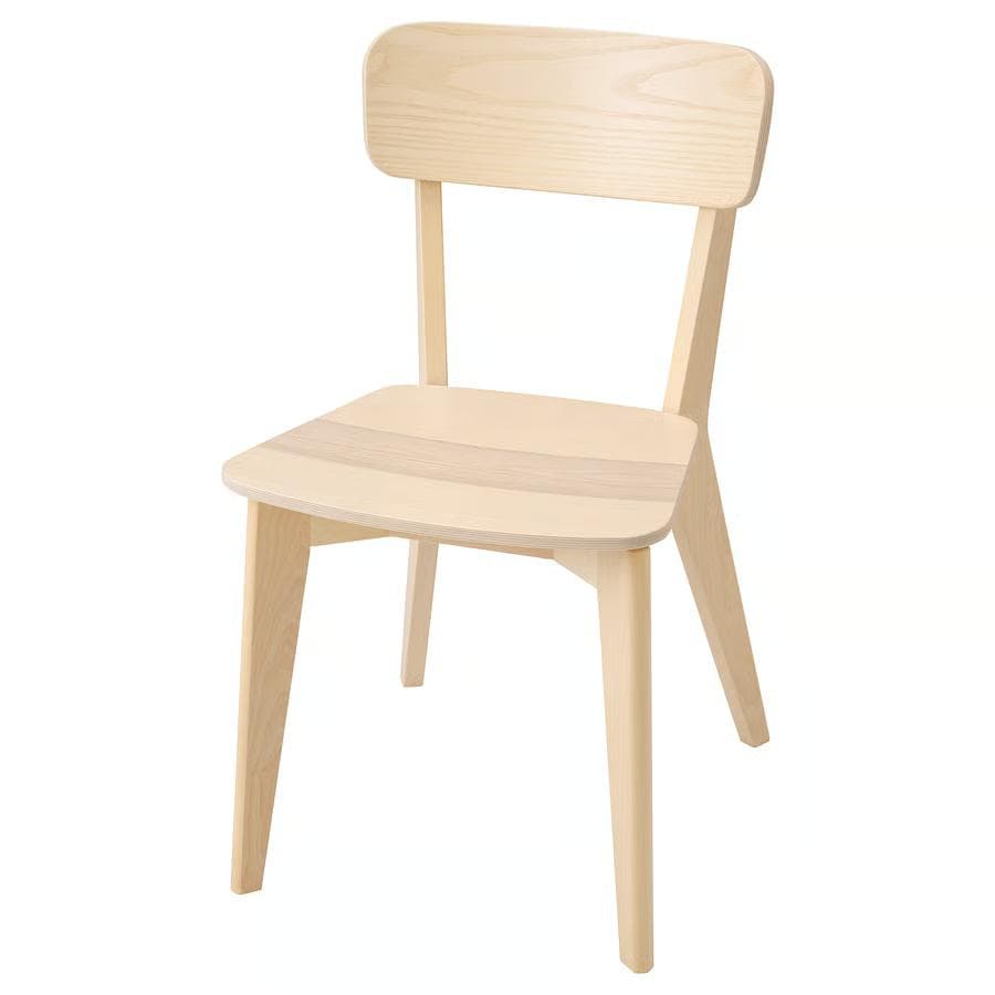 IKEA リーサボー チェア アッシュ 椅子 無垢材 アッシュ 2脚セット