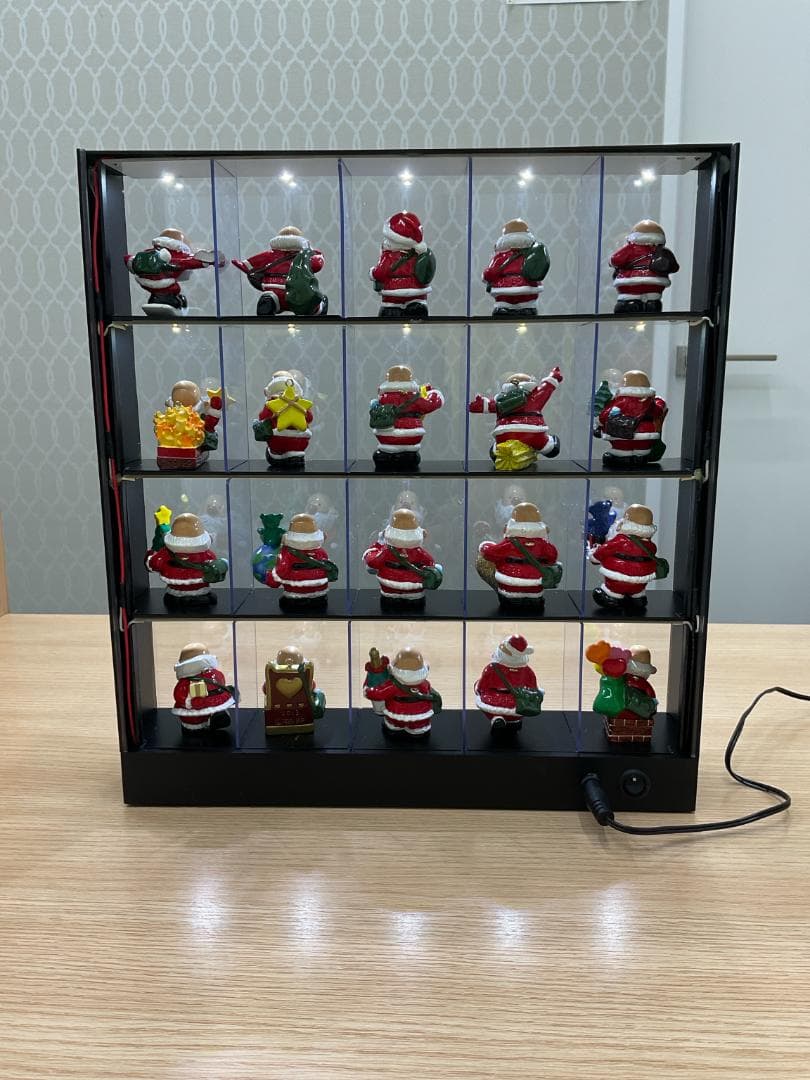 【完品】チャリティーサンタ 20周年記念セット（LED照明BOX付き）高島屋