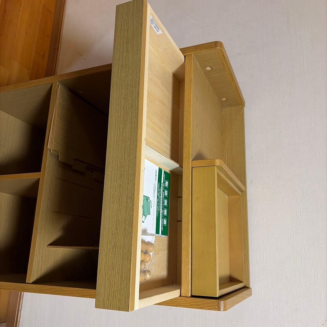 Benesse karimoku 整理準備サポートワゴン(引き出し付き)