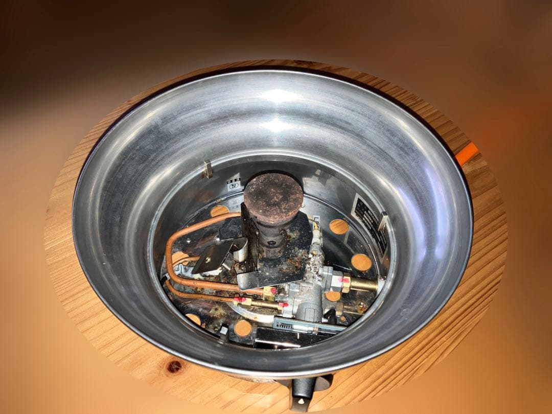 中古4台　美味しい焼肉台 しちりんガスロースター サンタ NK-7 (LPG)