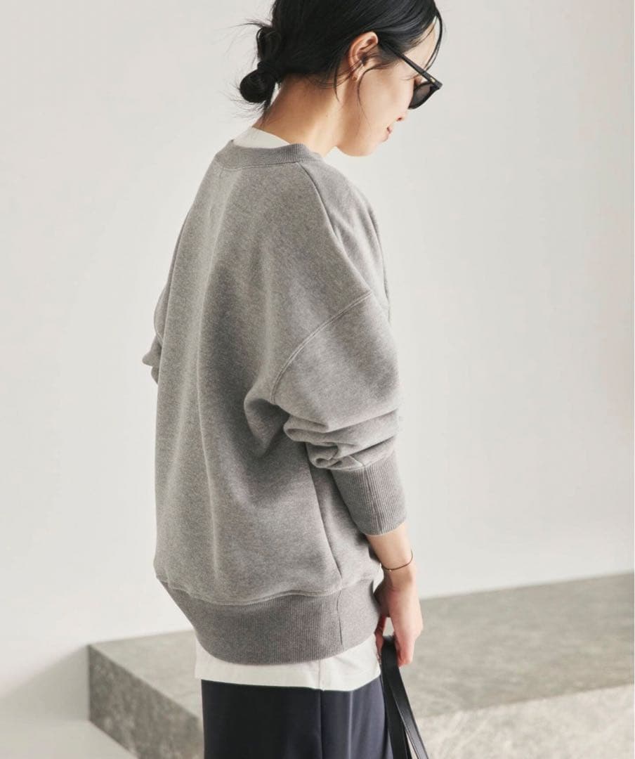 Plage PROTAGONISTA 別注 SLIT NECK スウェット