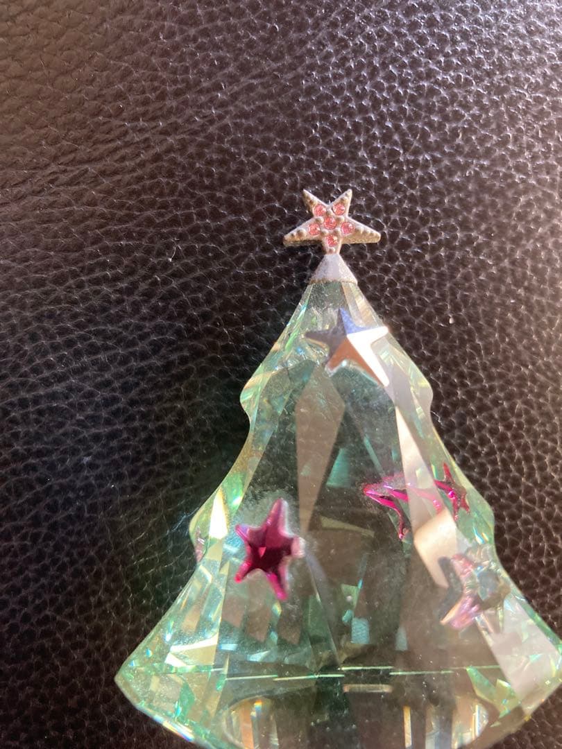 スワロフスキー　クリスマス　クリスタル　置物　クリスマスツリー